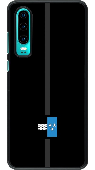 Huawei P30 Case Hülle - Kanton AG schwarz