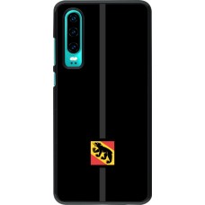Huawei P30 Case Hülle - Kanton BE schwarz