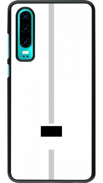 Huawei P30 Case Hülle - Kanton FR weiss
