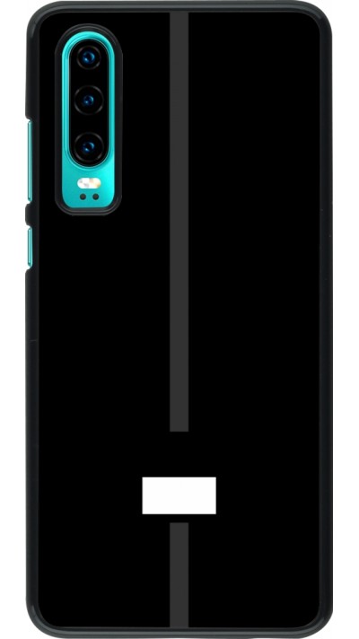 Huawei P30 Case Hülle - Kanton FR schwarz