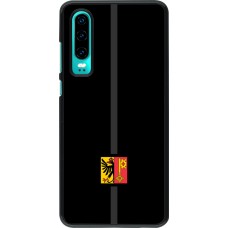 Huawei P30 Case Hülle - Kanton GE schwarz