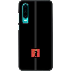 Huawei P30 Case Hülle - Kanton GL schwarz