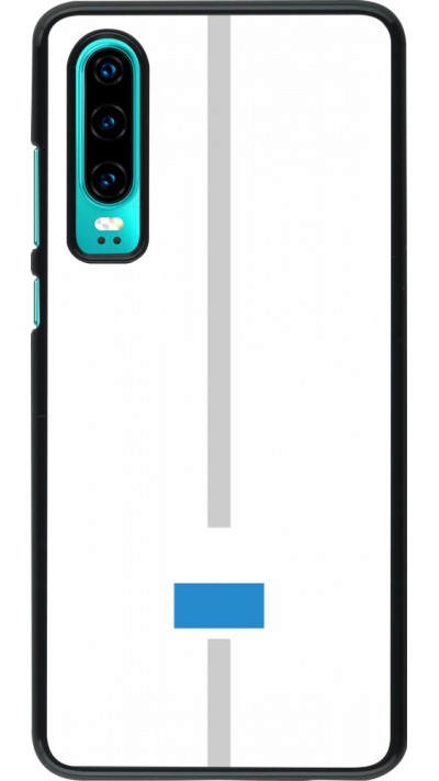 Huawei P30 Case Hülle - Kanton LU weiss