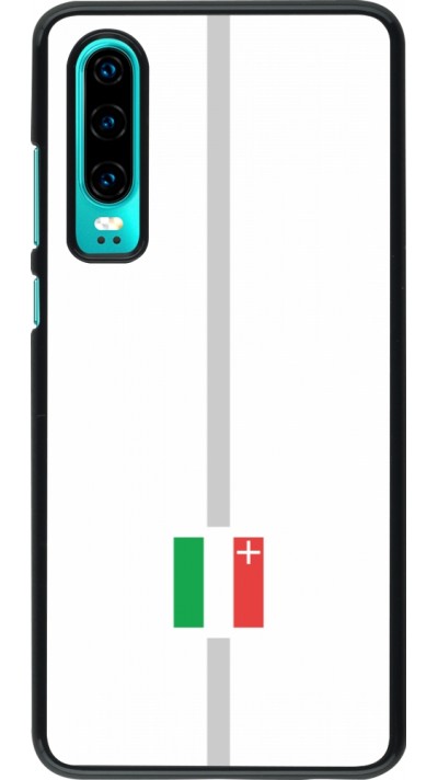 Huawei P30 Case Hülle - Kanton NE weiss