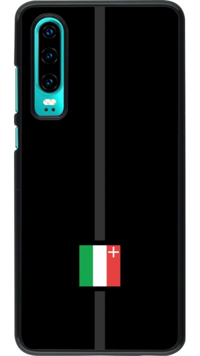 Huawei P30 Case Hülle - Kanton NE schwarz