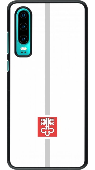 Huawei P30 Case Hülle - Kanton NW weiss