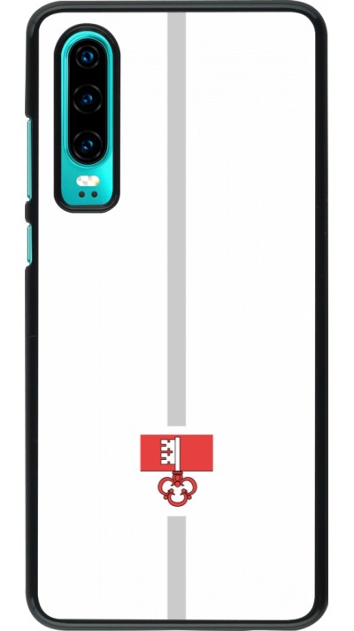 Huawei P30 Case Hülle - Kanton OW weiss