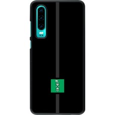 Huawei P30 Case Hülle - Kanton SG schwarz