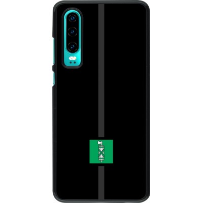 Huawei P30 Case Hülle - Kanton SG schwarz