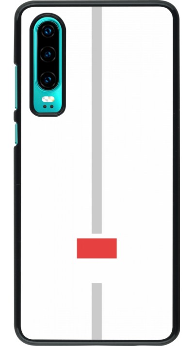 Huawei P30 Case Hülle - Kanton SO weiss