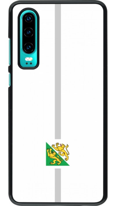 Huawei P30 Case Hülle - Kanton TG weiss