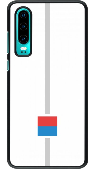 Huawei P30 Case Hülle - Kanton TI weiss