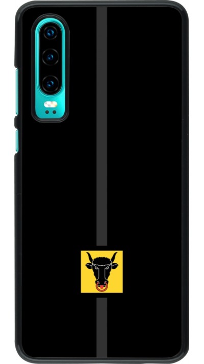 Huawei P30 Case Hülle - Kanton UR schwarz