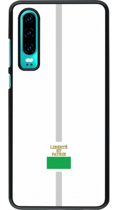Huawei P30 Case Hülle - Kanton VD weiss