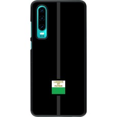Huawei P30 Case Hülle - Kanton VD schwarz