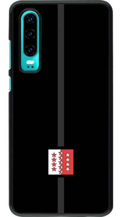 Huawei P30 Case Hülle - Kanton VS schwarz