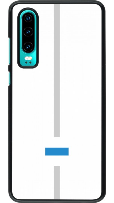 Huawei P30 Case Hülle - Kanton ZG weiss