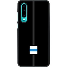 Huawei P30 Case Hülle - Kanton ZG schwarz