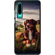 Huawei P30 Case Hülle - Hund Land Schweiz