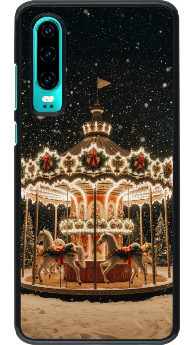 Coque Huawei P30 - Christmas 25 Carousel