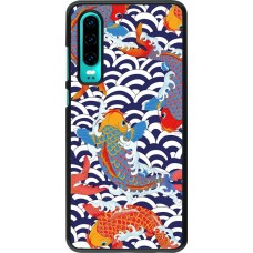 Huawei P30 Case Hülle - Easter 2023 japanese fish