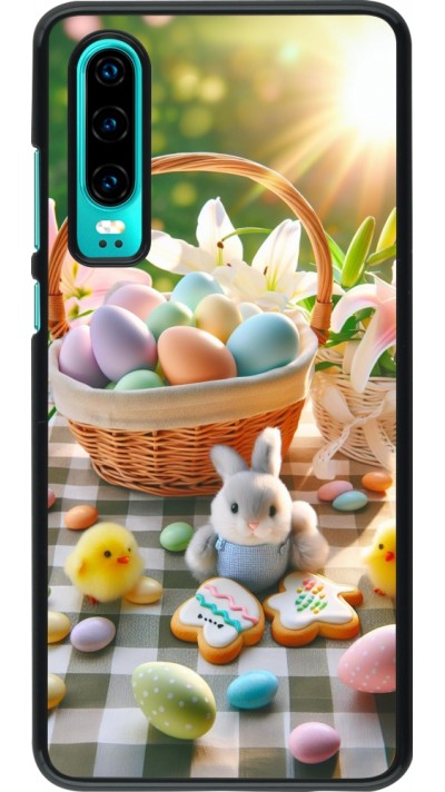 Huawei P30 Case Hülle - Ostern 2025 Osterkorb