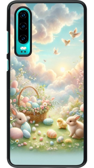 Huawei P30 Case Hülle - Ostern 2025 Pastell Ostern