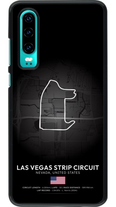 Huawei P30 Case Hülle - F1 Track 2025 Las Vegas