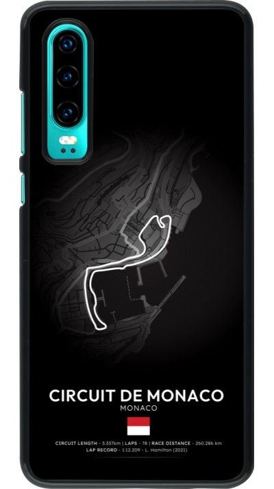 Huawei P30 Case Hülle - F1 Track 2025 Monaco