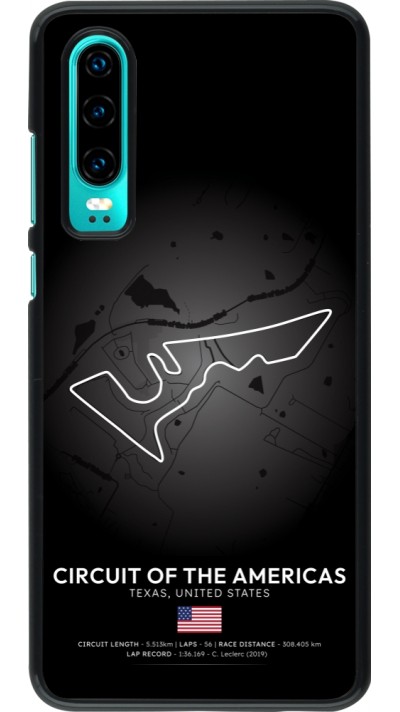 Huawei P30 Case Hülle - F1 Track 2025 United States