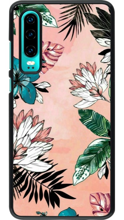 Huawei P30 Case Hülle - Flowers Artprint