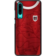 Coque Huawei P30 - Maillot de football Autriche personnalisable