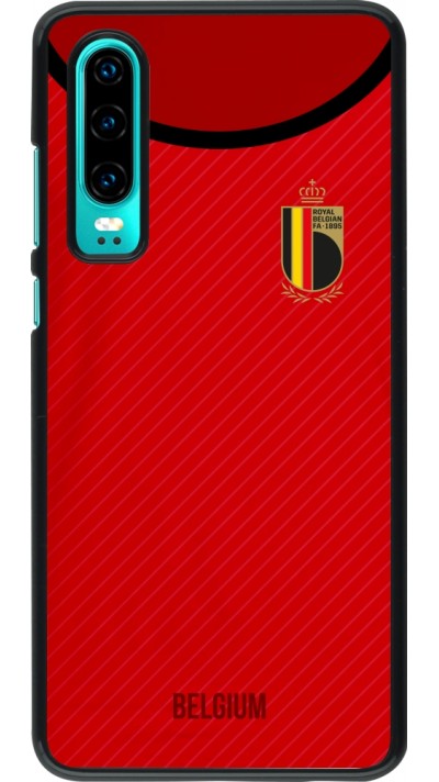 Coque Huawei P30 - Maillot de football Belgique 2022 personnalisable