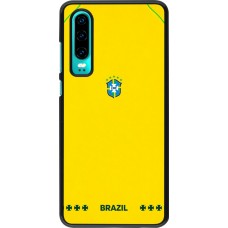 Huawei P30 Case Hülle - Brasilien 2026 personalisierbares Fussballtrikot
