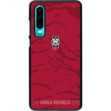 Huawei P30 Case Hülle - Südkorea 2026 personalisierbares Fussballtrikot