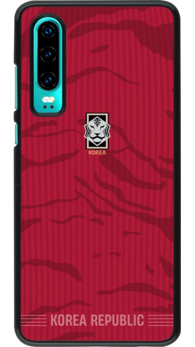Huawei P30 Case Hülle - Südkorea 2026 personalisierbares Fussballtrikot