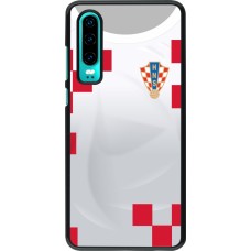 Huawei P30 Case Hülle - Kroatien 2022 personalisierbares Fussballtrikot