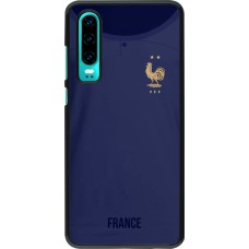 Huawei P30 Case Hülle - Frankreich 2022 personalisierbares Fussballtrikot