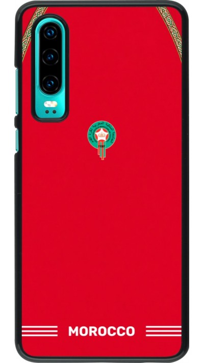 Huawei P30 Case Hülle - Marokko 2026 personalisierbares Fussballtrikot