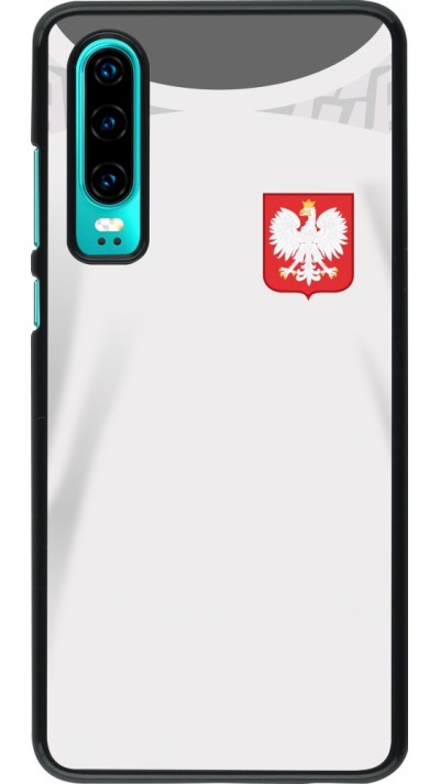 Huawei P30 Case Hülle - Polen 2022 personalisierbares Fussballtrikot