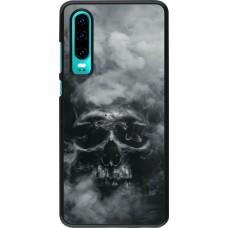 Huawei P30 Case Hülle - Halloween 2024 smoky skull