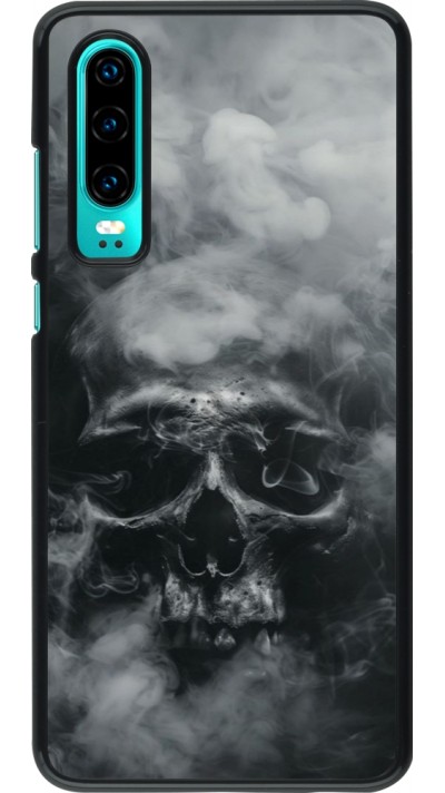 Coque Huawei P30 - Halloween 2024 smoky skull