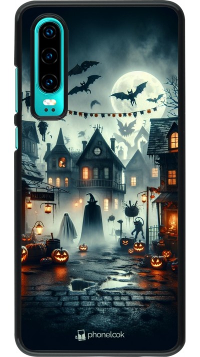 Coque Huawei P30 - Halloween Spookville