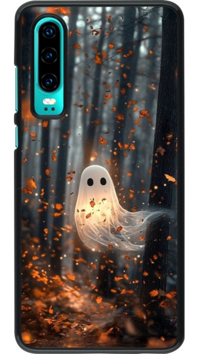 Huawei P30 Case Hülle - Halloween 2025 Ghost in the forest