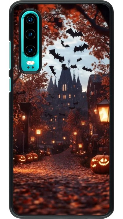 Huawei P30 Case Hülle - Halloween 2025 Haunted house