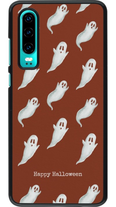 Huawei P30 Case Hülle - Halloween 2025 Pattern of ghosts
