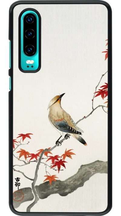 Huawei P30 Case Hülle - Japanese Bird