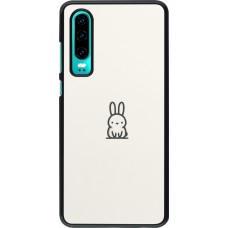 Huawei P30 Case Hülle - Minimal Häschen Süße