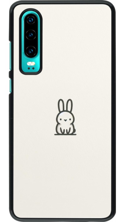 Huawei P30 Case Hülle - Minimal Häschen Süße