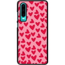 Huawei P30 Case Hülle - Mom 2024 kleine Herzen